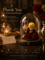 Little Prince Eternal Rose Glass Dome view 9 – Doluchi