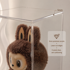 Acrylic Display Box + Column Pedestal Set | 136cm Tall Tower Display