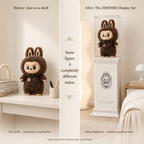 Acrylic Display Box + Column Pedestal Set | 136cm Tall Tower Display