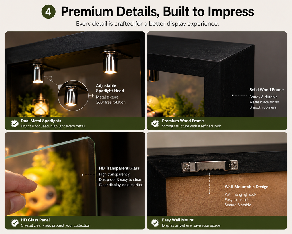 Gazi Blind Box Display Case packaging – Doluchi