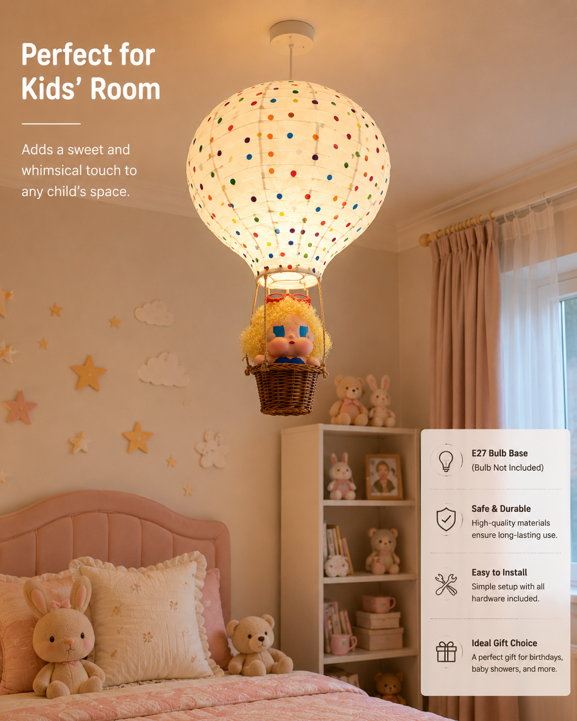 Crying Baby Hot Air Balloon in use – Doluchi