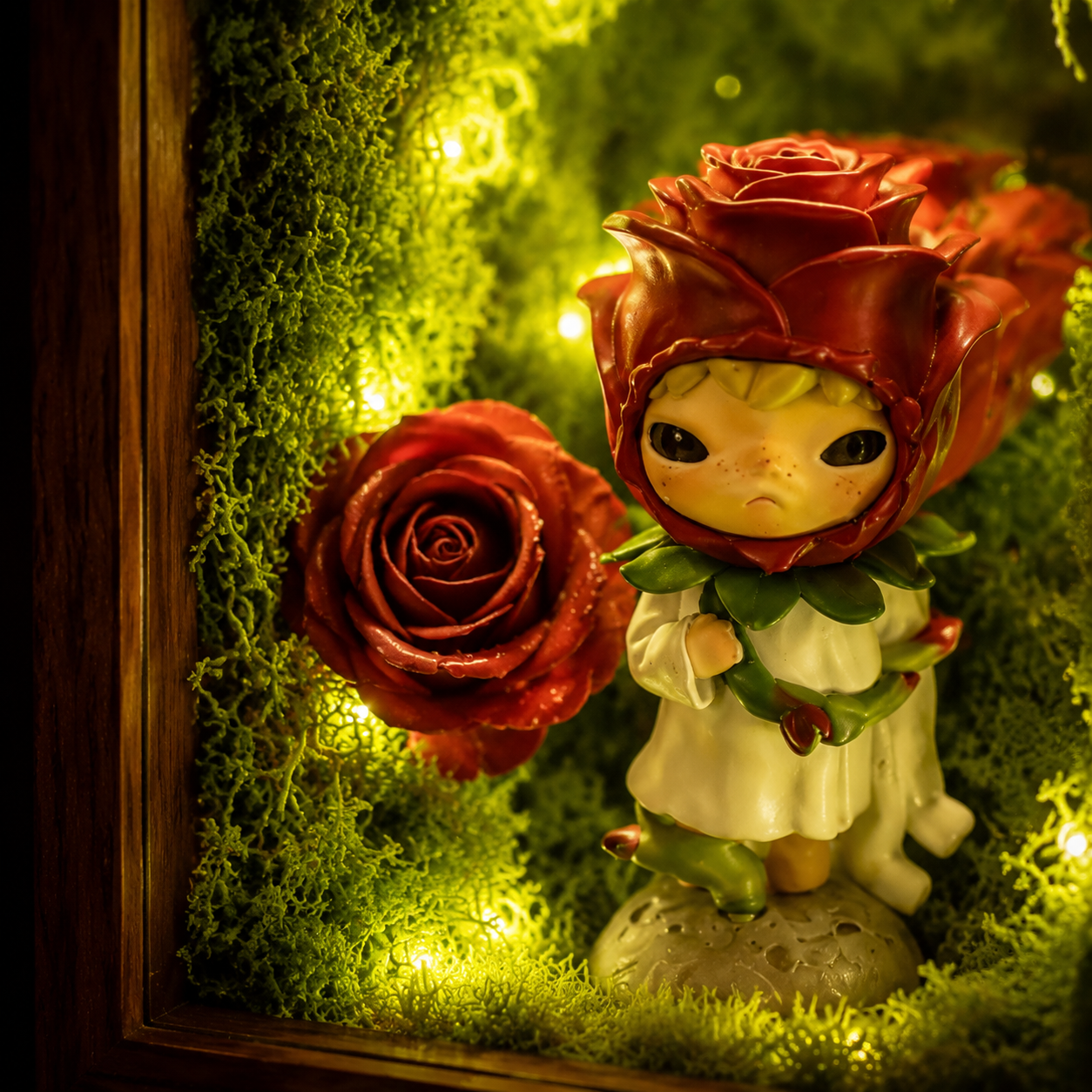 Fairy Forest LED Shadow Box back view – Doluchi