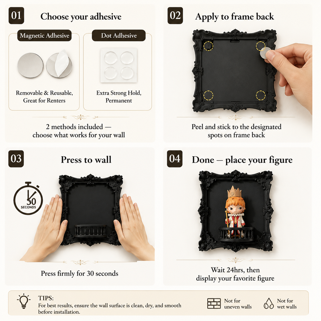 Baroque Gallery Frame in use – Doluchi