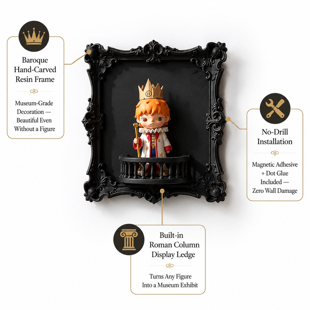 Baroque Gallery Frame back view – Doluchi