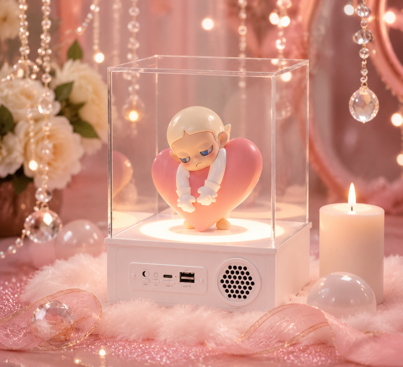 LED Spotlight Single Figure Display Case view 8 – Doluchi