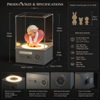 LED Spotlight Single Figure Display Case view 9 – Doluchi