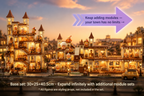 Castle Bakery DIY Modular Building Set in use – Doluchi