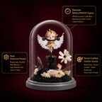 Wandering Dream Glass Dome | Real Preserved Flowers Limited Edition | Angel Series