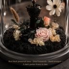 Wandering Dream Glass Dome | Real Preserved Flowers Limited Edition | Angel Series