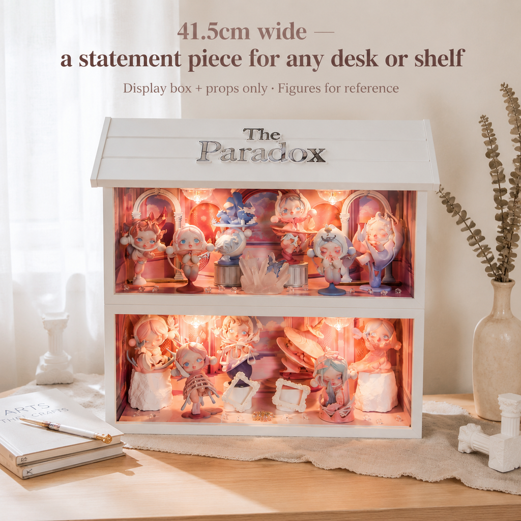 The Paradox LED Display Box | Themed Scene Figurine Cabinet | Enter Exit Edition