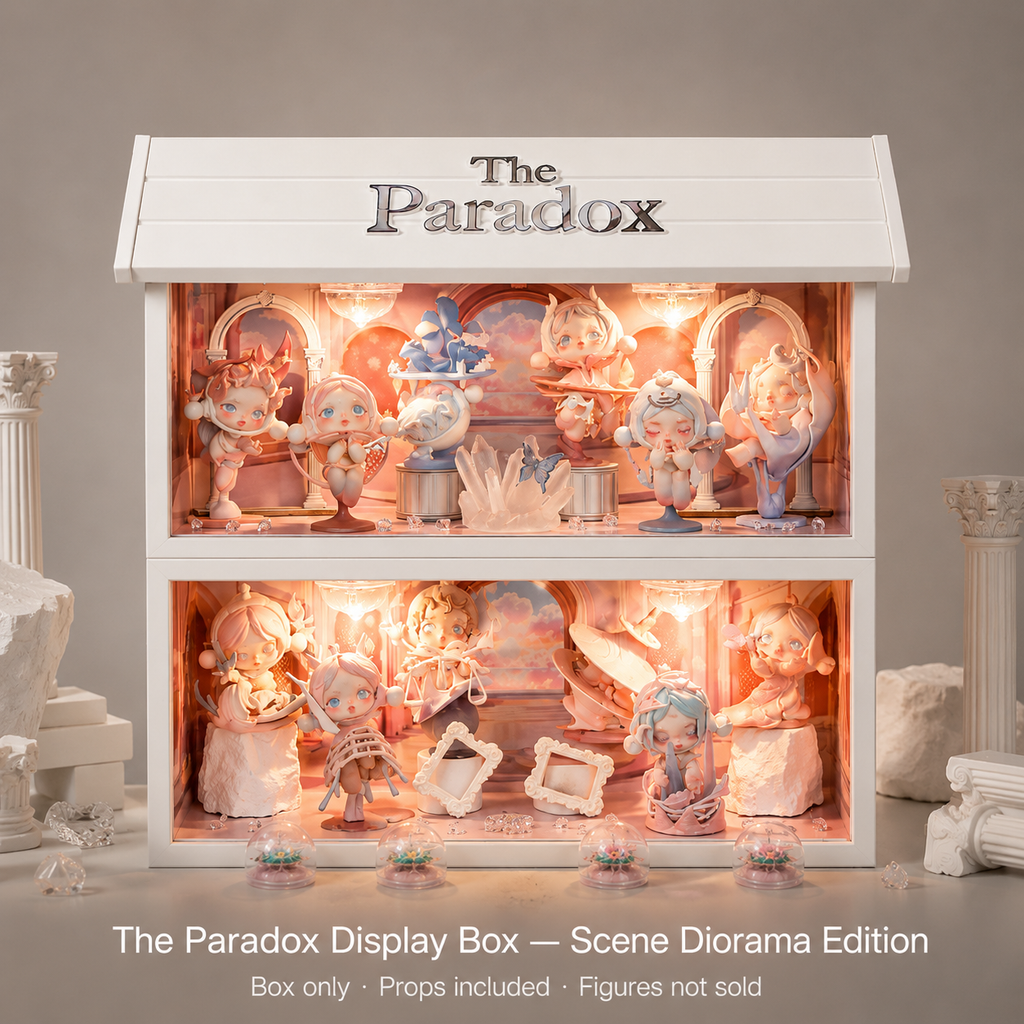 The Paradox LED Display Box | Themed Scene Figurine Cabinet | Enter Exit Edition