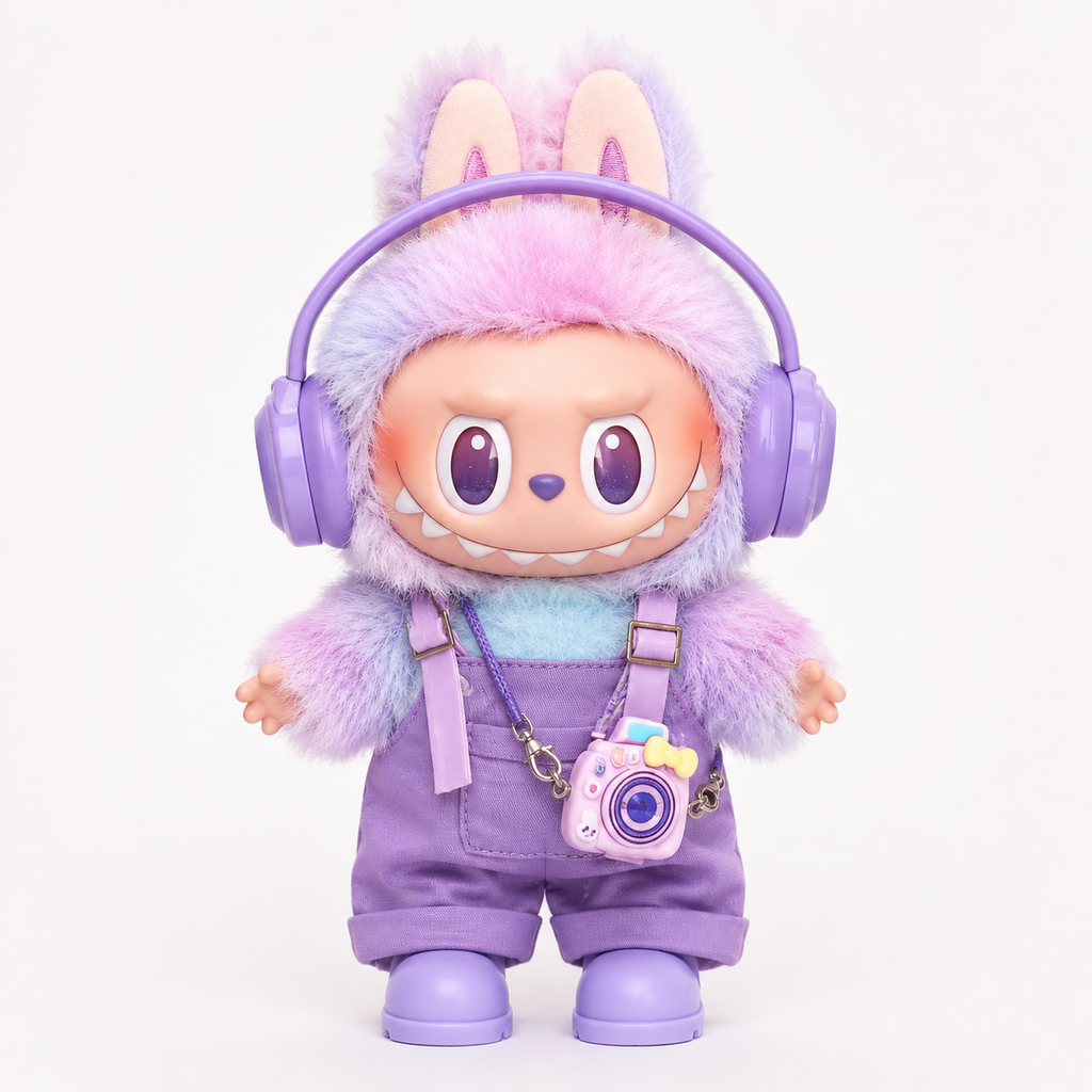 Dreamy Purple Doll Set | Cute Collectible Figure with Accessories | Ready for Display