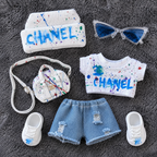 Mini Paint Splatter Crossbody Bag packaging – Doluchi