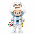 Argentina Soccer Doll Outfit Set in use – Doluchi