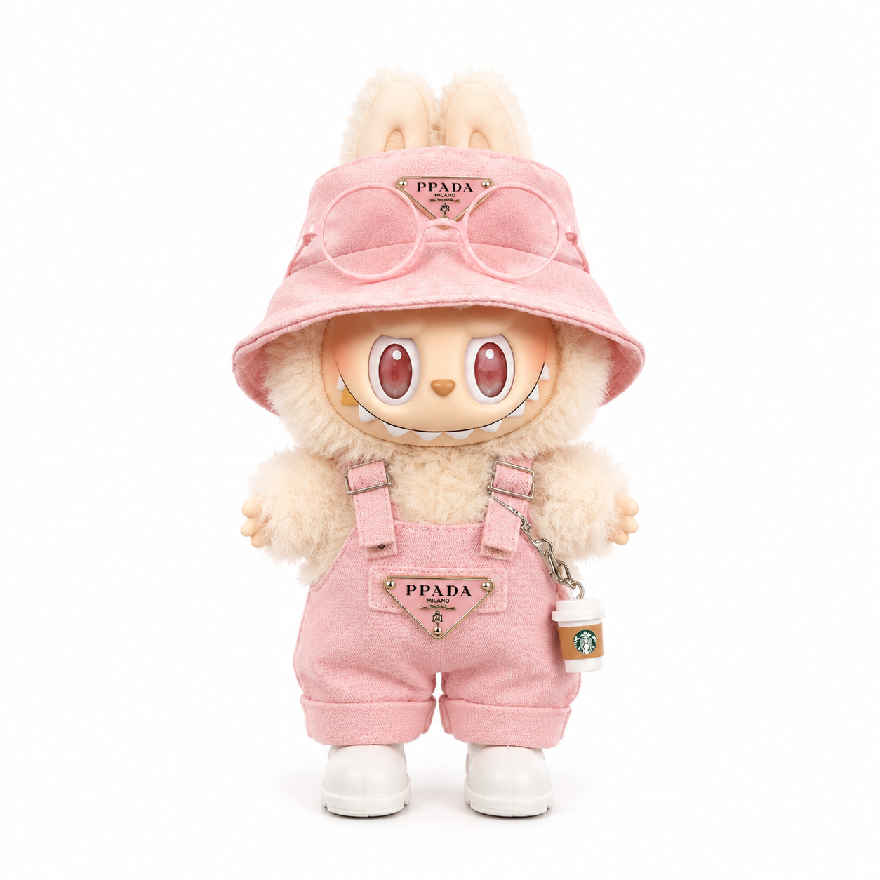 Pink Label Designer Doll Outfit Set back view – Doluchi