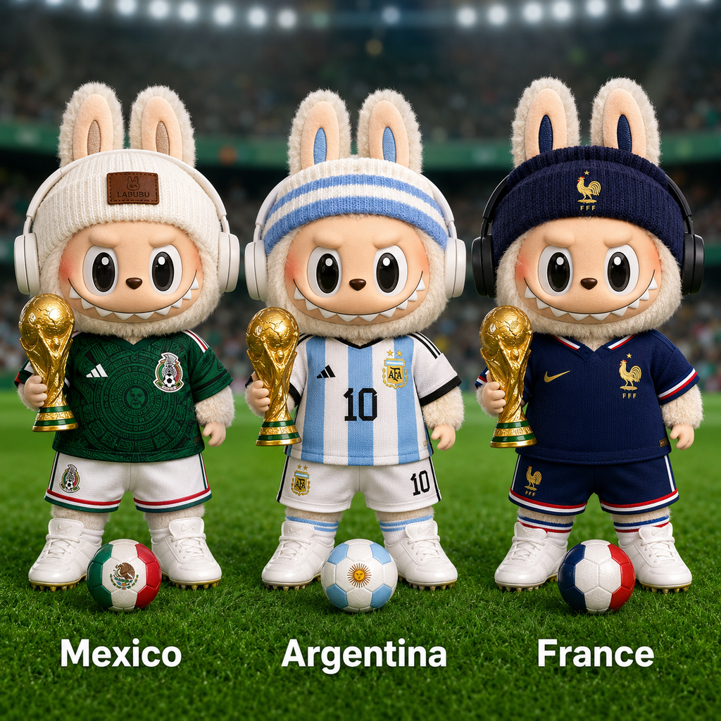 Mexico Soccer Doll Outfit Set view 9 – Doluchi