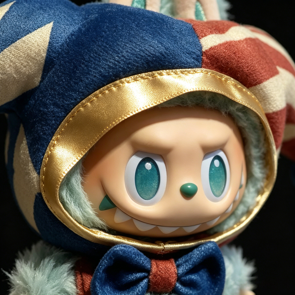 Royal Jester Outfit Set | Limited Edition Jester Costume | Blue Gold Collector Figure