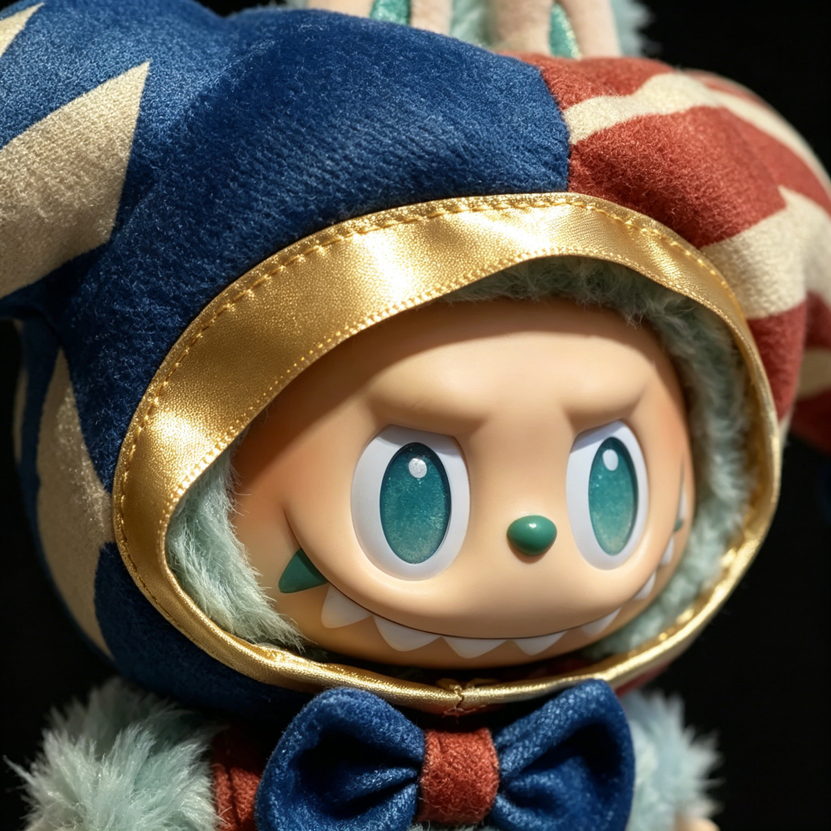 Royal Jester Outfit Set | Limited Edition Jester Costume | Blue Gold Collector Figure