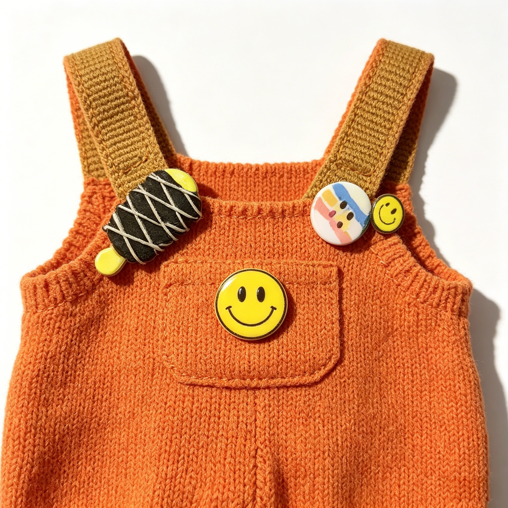 Film Soul Photographer Outfit | Retro Camera + Striped Beanie | Film Style Doll Set
