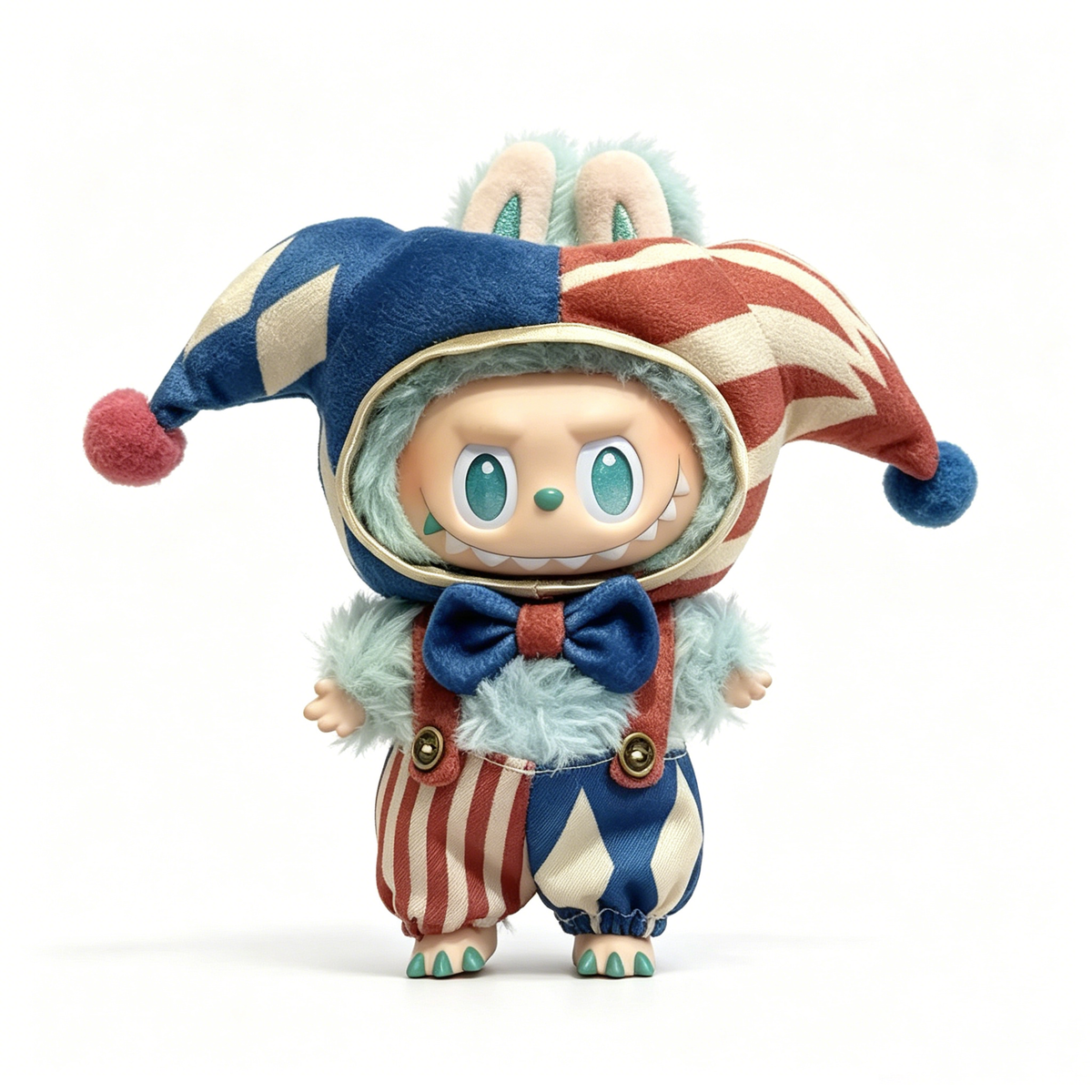 Royal Jester Outfit Set | Limited Edition Jester Costume | Blue Gold Collector Figure