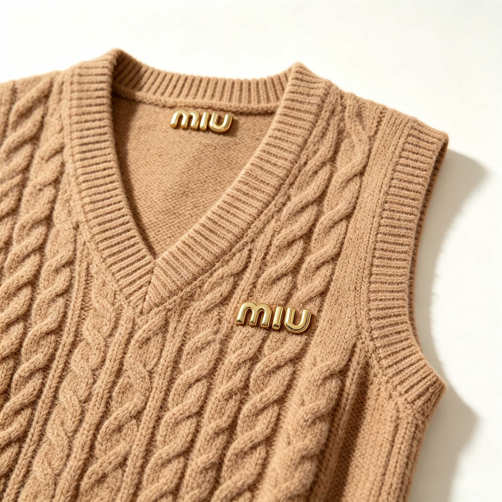 Miu Label Luxury Knit Beanie view 10 – Doluchi