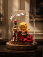 Little Prince Eternal Rose Glass Dome view 11 – Doluchi