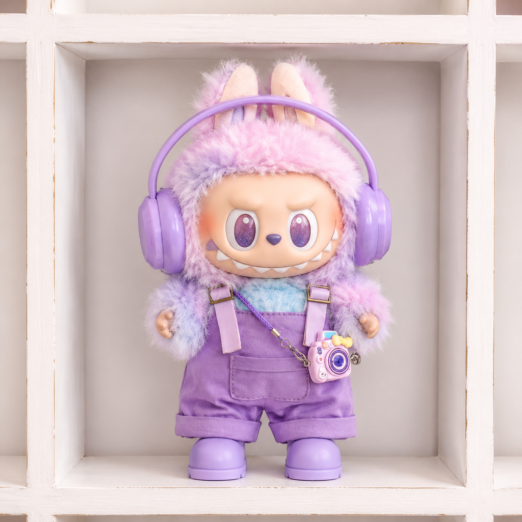 Dreamy Purple Doll Set | Cute Collectible Figure with Accessories | Ready for Display