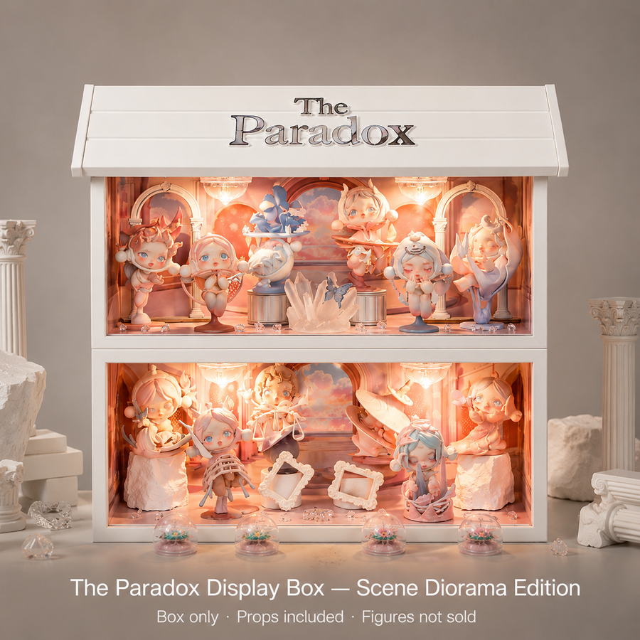 The Paradox LED Display Box | Themed Scene Figurine Cabinet | Enter Exit Edition