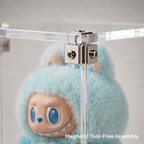 Stackable Acrylic Display Case Cube | Clear Blind Box Figure Showcase | Magnetic Dustproof Collection Box