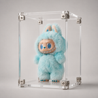 Stackable Acrylic Display Case Cube | Clear Blind Box Figure Showcase | Magnetic Dustproof Collection Box
